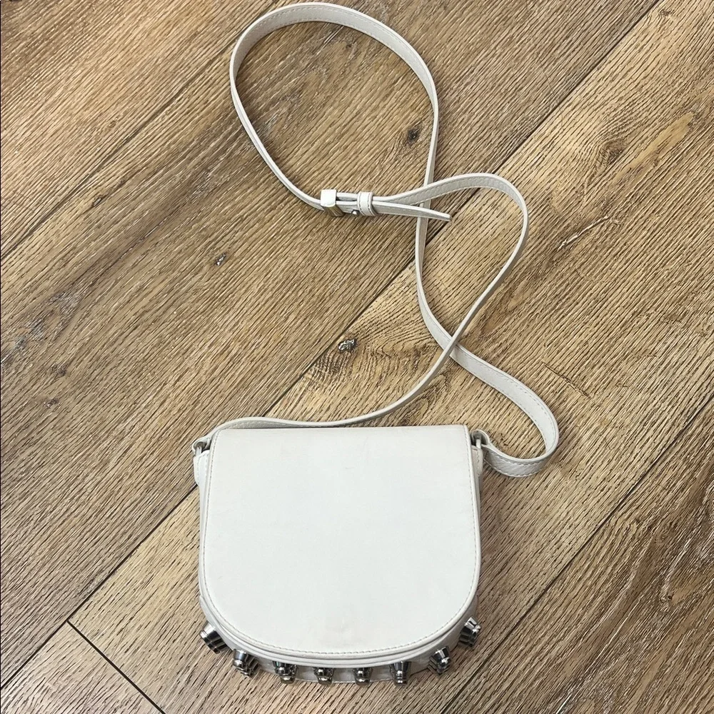 Alexander Wang Lia Leather Crossbody Bag w/Studs